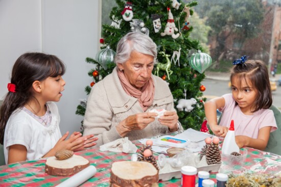 Making ornaments is so fun and you get to keep what you make! 