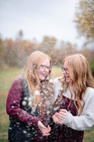 Leah and Lanna Albright. Photo by Abigail Kitchen