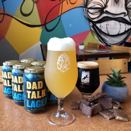 Roughtail Brewing Co. Dad Talk lager.