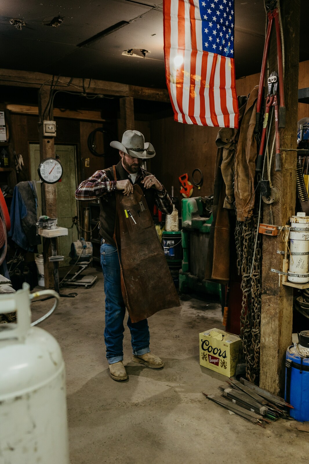 Stetson Forge  Hand Made Montana Knives