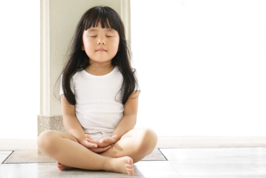 Kids can start Mediatation as young as 3-5 years old