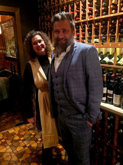 Karel and his partner Gina