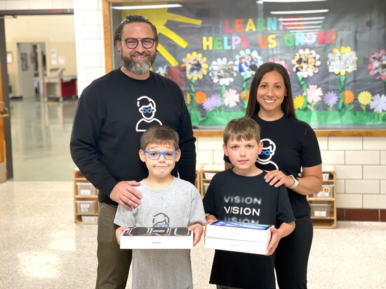Eric, Joey, Will + Jillian Hintz change lives for children with low vision.