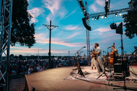 Evening at Prescott Park Photo: Drew Hines