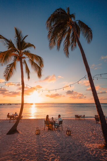 Sunset dining at Atardi 