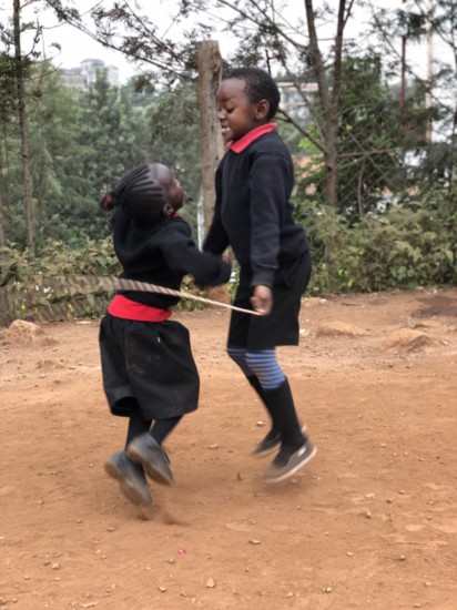 Field day at Center of Hope Primary School.