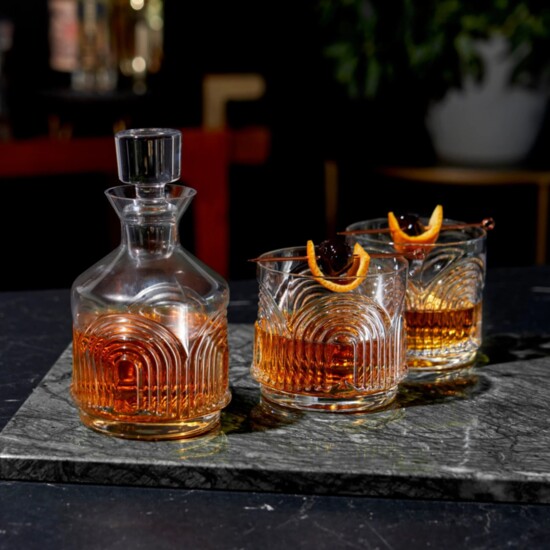 Viski Stacking Decanters