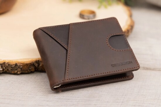 Personalized Leather Wallet