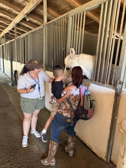 At Green Acres, the animals meet the kids right where they are.