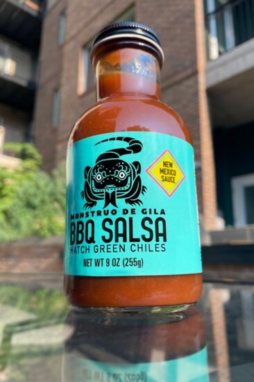 Monstruo De Gila BBQ Salsa (subtitle: Locally curated in Hudson) More than just for chips, use this all purpose sauce for marinade.