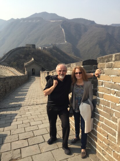 Richard Zielinski with wife Cathy