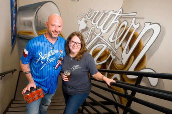 Original Brewery in Conroe-Southern Star Brewing Owners, Deidre and Dave Fougeron