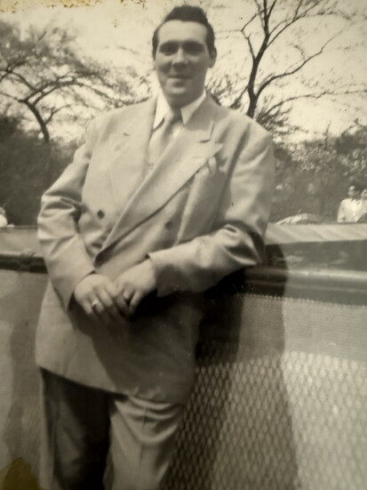 Edward Condran Jr. at the zoo