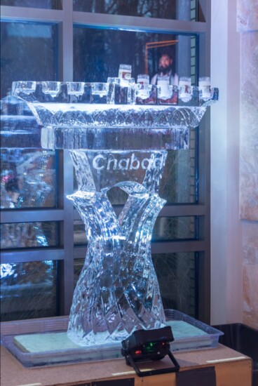 Chabad House of Greater Hartford's Fire & Ice celebration. 