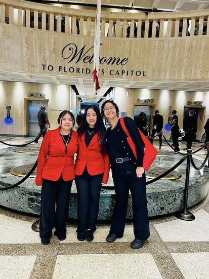 Pace Girls at annual trip to the Capitol