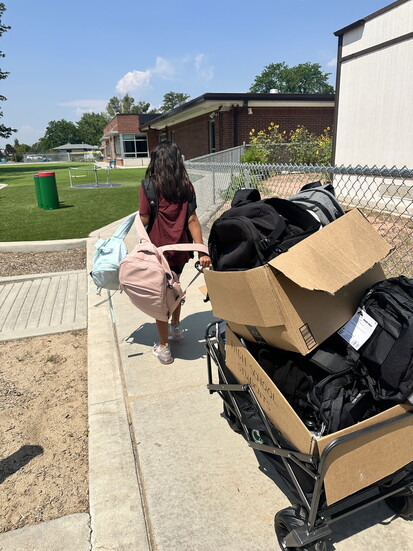 From Camp Pack-A-Pack to Weld RE-4! Packed by a student, for a student and delivered with love.