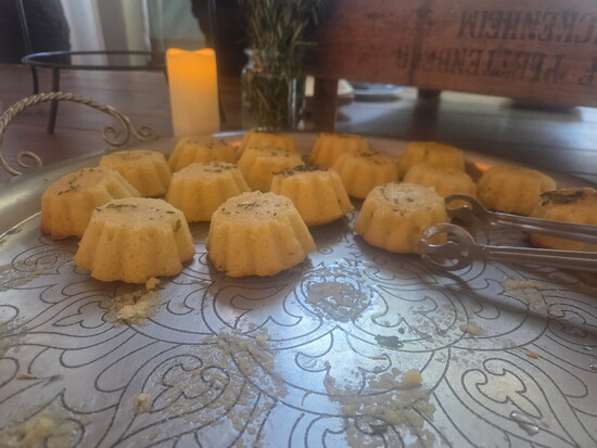 Rosemary Olive Oil Cakes. Photo Credit: Jennifer Waldera