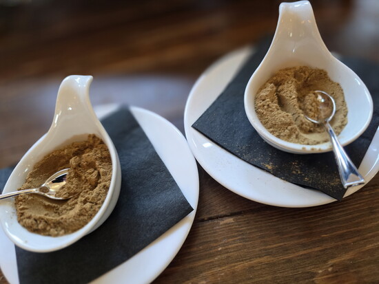 Bowls of spices. Photo courtesy of Vandiver Inn