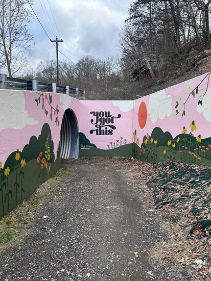 "Bella Vista Wonder", Riordan Tunnel Mural