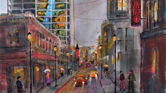 Mural in the Mist