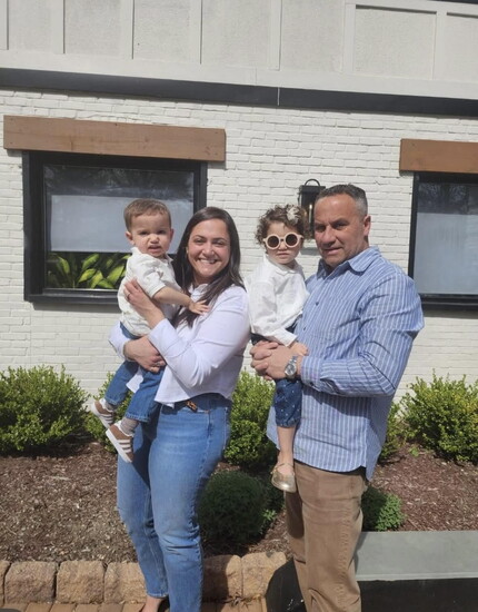 Danny Gregoire and his Family