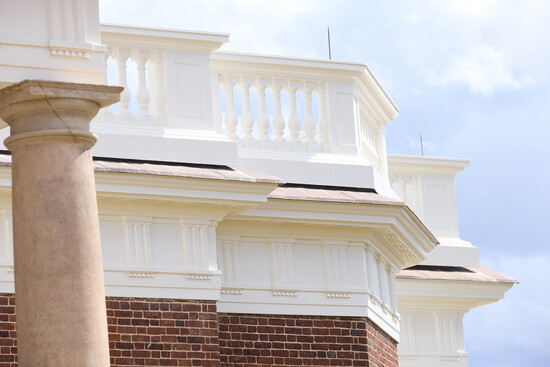 Monticello, painted by Piedmont Paint & Finish. Photo Credit: Anna Kariel