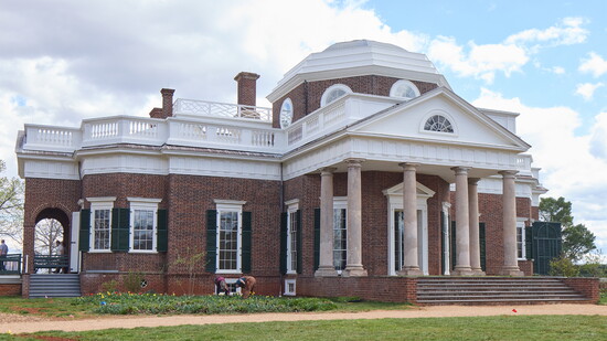 Monticello, painted by Piedmont Paint & Finish. Photo Credit: Anna Kariel