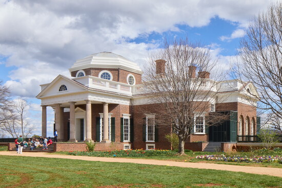 Monticello, painted by Piedmont Paint & Finish. Photo Credit: Anna Kariel