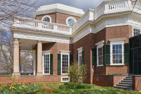 Monticello, painted by Piedmont Paint & Finish. Photo Credit: Anna Kariel