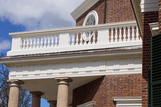 Monticello, painted by Piedmont Paint & Finish. Photo Credit: Anna Kariel