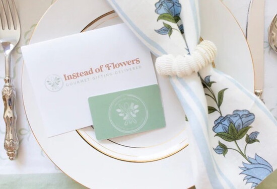Instead of Flowers