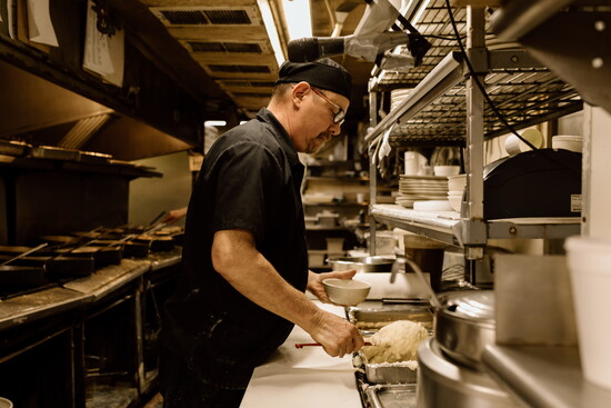 Craig Sailor, kitchen manager and part owner