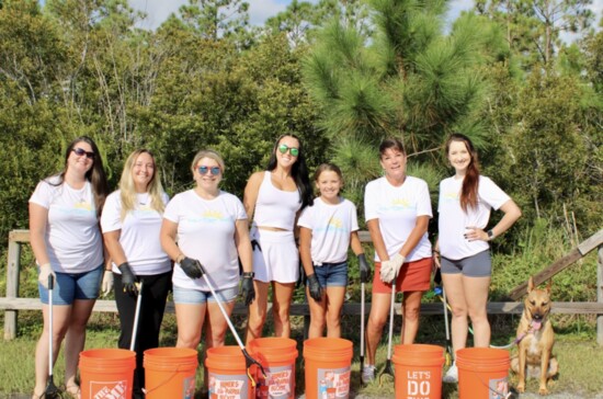 Eco-Clean Marine clean-ups take place the first Saturday of each month. 