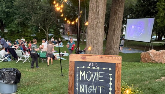 Movie Night at Media Community Center's Lawn
