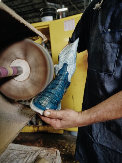 Lucchese’s beloved boots are brought to life at its own manufacturing facility located in the cowboy boot capital of the world, El Paso. Photo: Travis Gillette
