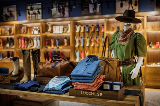 Lucchese’s  store located at The Woodlands Mall.