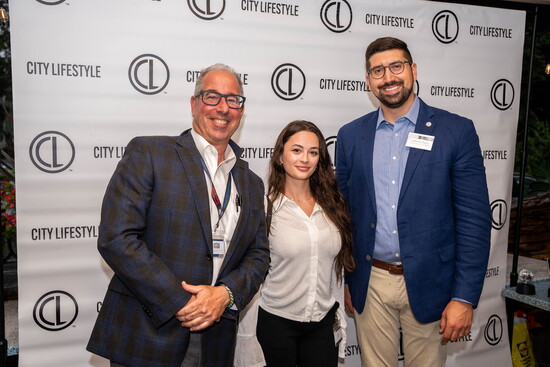 Members of Kayal Orthopaedics with Publisher Anthony Rizzo