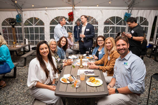 Guests enjoying the event