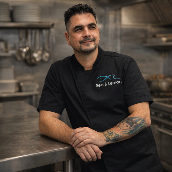 Mario Rivas, owner of Sea & Lemon.