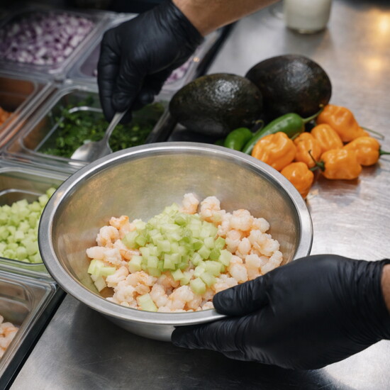 Sea & Lemon features a variety of ceviche dishes.