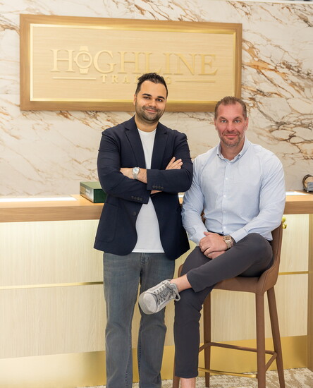 Calvin Kashat and Brandon Murad, owners of Highline Trading