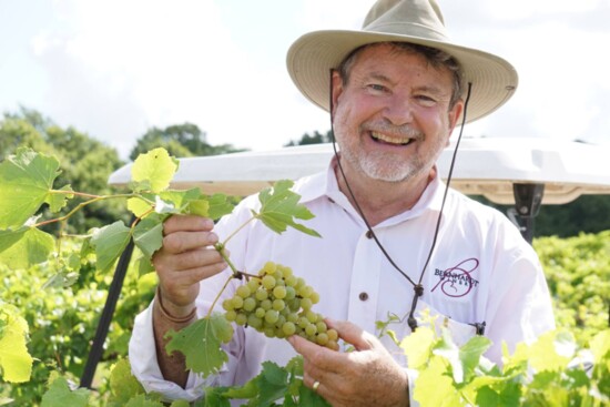 Jerry Bernhardt found his passion in winemaking. 