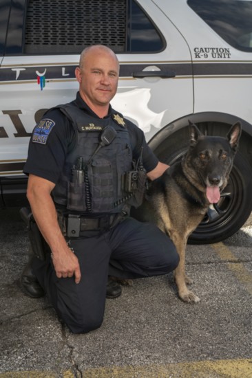 Officer Chad Murtaugh and K9 Riggs help protect the city through their unique partnership.