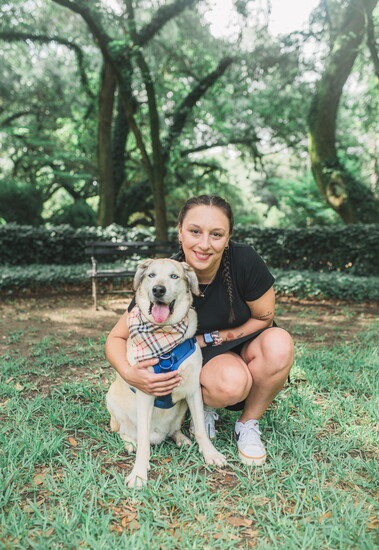 Ashley Burkhart and Ace