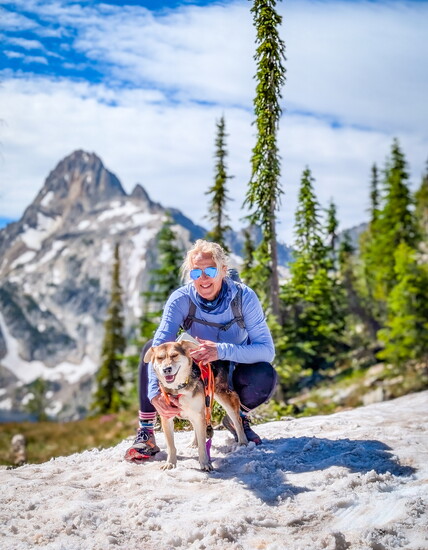 Vicky and Velvet in the Sawtooth National Forest