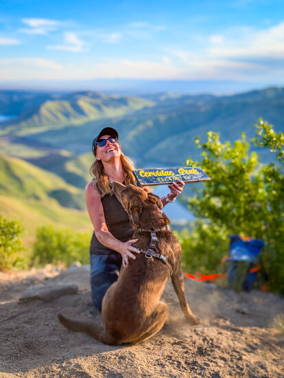 Penny and Tater on Cervidae Peak