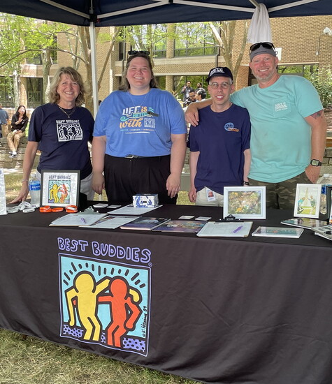 Best Buddies staff and job site partners Navy Federal Credit Union