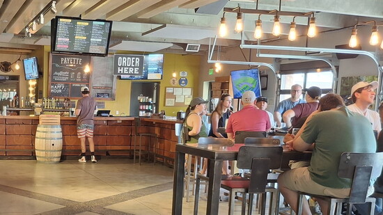 Interior Payette Brewing Company PC: Pamela Kleibrink Thompson