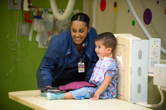 An example of the dedicated nursing staff at PCH 