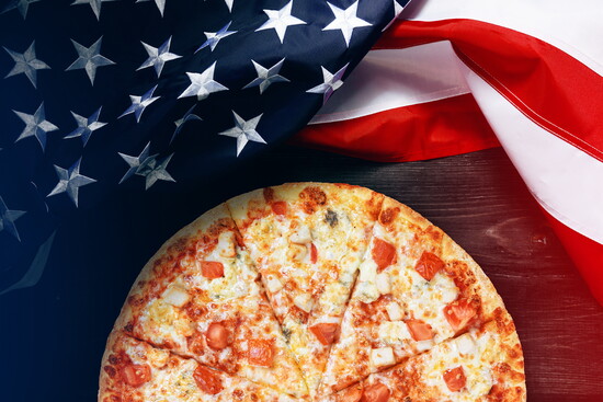 Americans made Italian pizza different and better